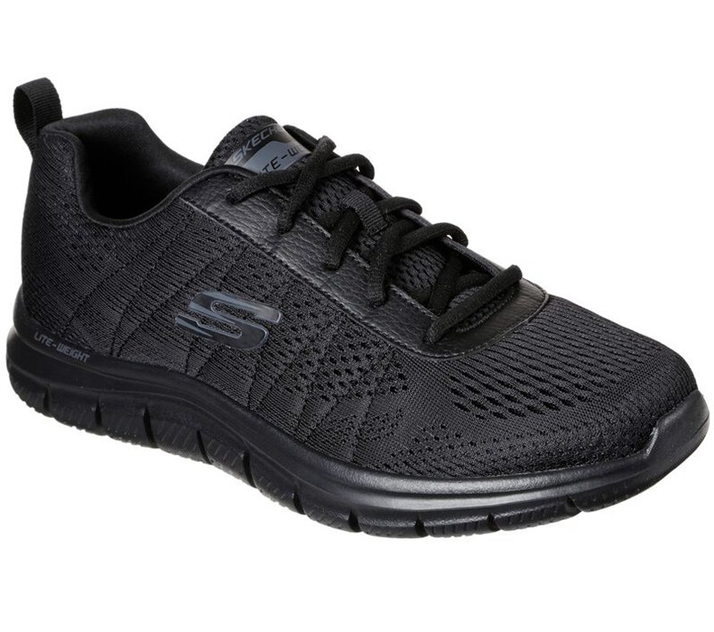 Skechers Track - Moulton - Mens Sneakers Black [AU-FW2908]